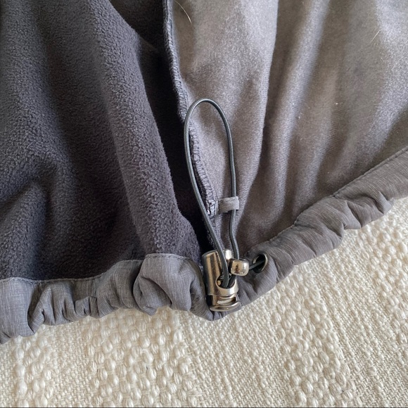 NFL 49ers Gray Hooded Water Resistant Zip Up Jacket - Picture 8 of 12